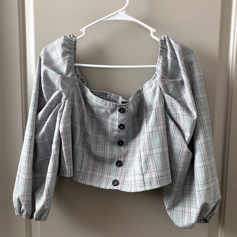 Cropped blouse
